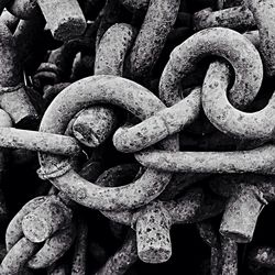 Close-up of rusty metal