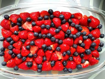 Close-up of strawberries