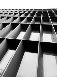 Low angle view of modern building