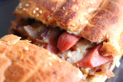 Close-up of sandwich