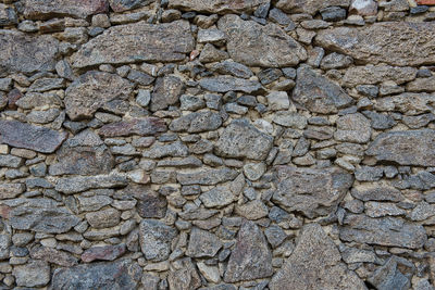 Full frame shot of stone wall