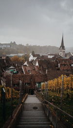 View of city against sky