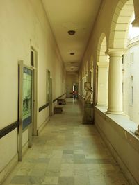 Corridor of building