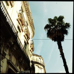 Low angle view of building against sky