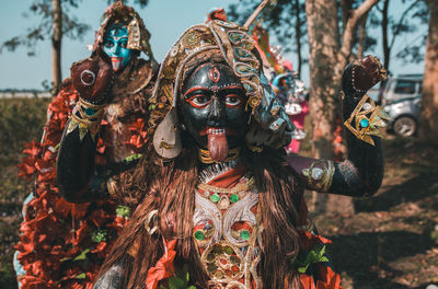 Full frame shot of mask