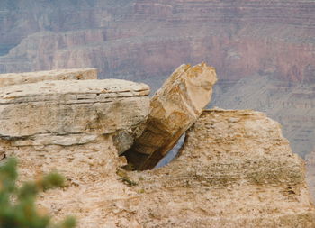 View of rocky mountains