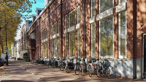 Street amidst buildings in city