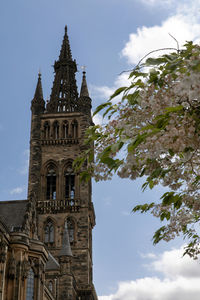 Low angle view of historical building against sky