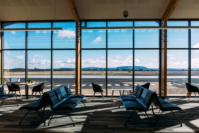 Waiting area at airport