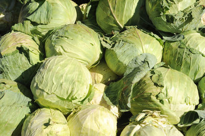 Full frame shot of vegetables