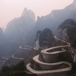 Scenic view of mountains