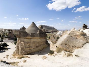 Panoramic view of landscape against sky