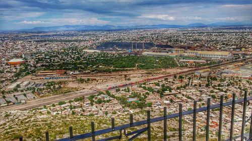 Aerial view of cityscape