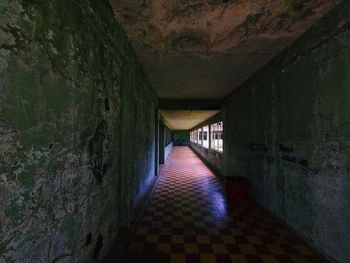 Corridor of building