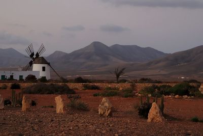 A mill in the desert
