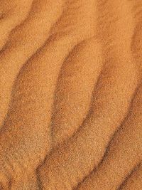 Full frame shot of sand