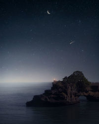 Tanah lot at night