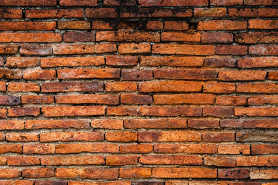 Full frame shot of brick wall