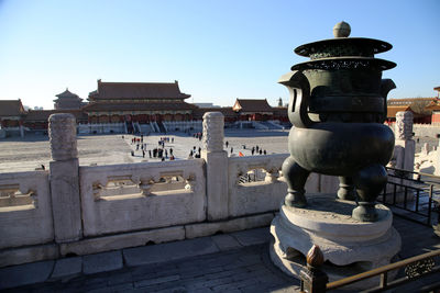 View of golden gate temple