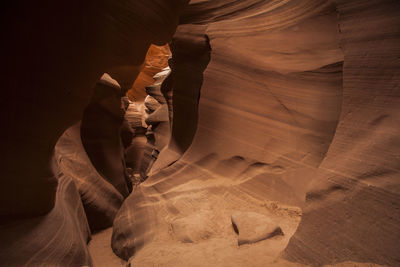 View of rock formations