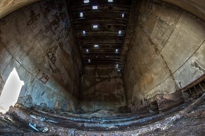 Low angle view of old building
