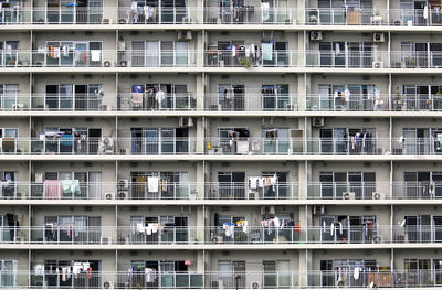 Balcony of building