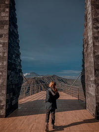 The other side of mount bromo