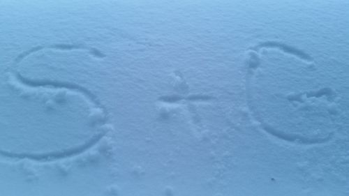 Close-up of snow