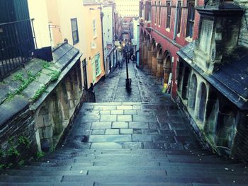 Alley amidst buildings