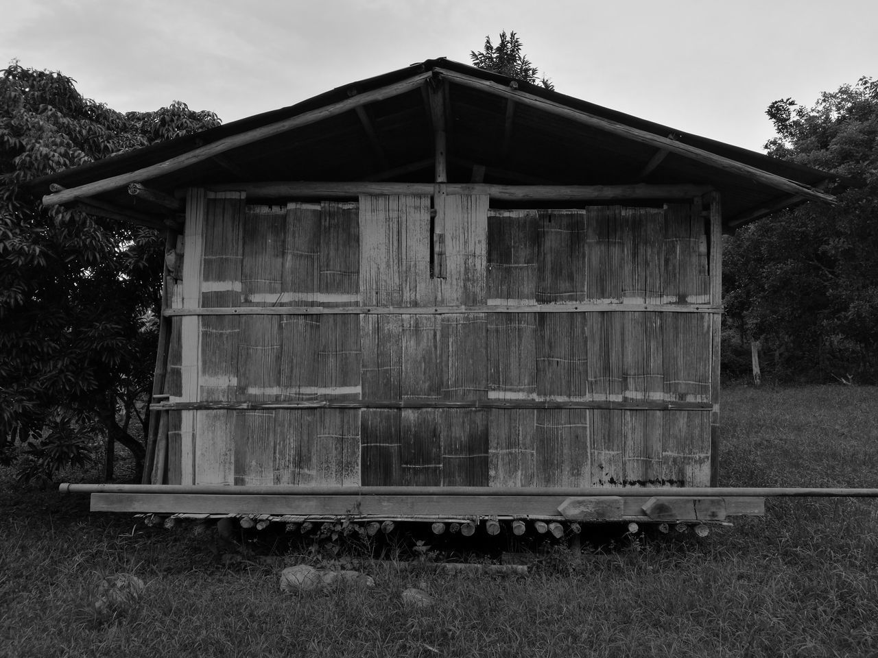 built structure, wood - material, no people, tree, building exterior, architecture, sky, outdoors, day, nature