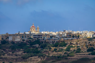 Buildings in city