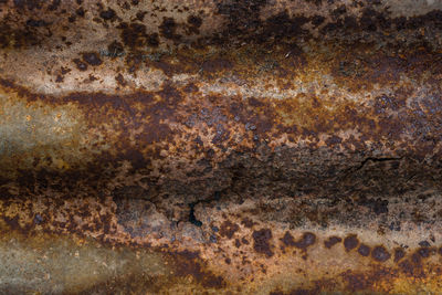 Full frame shot of rusty metal