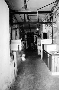 Narrow alley in old town