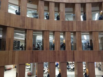 Interior of library