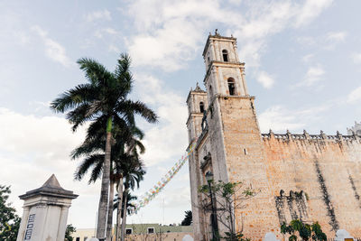 High angle view of the curch in valladolid.