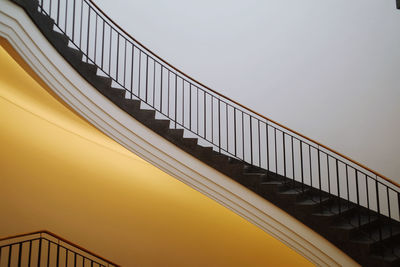 Low angle view of bridge against sky