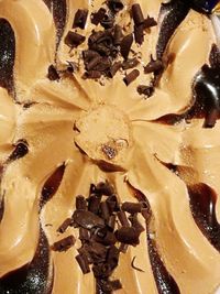 Full frame shot of ice cream