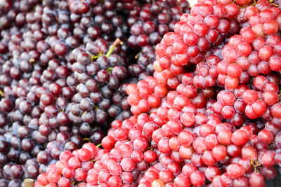 Full frame shot of grapes