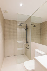 Interior of bathroom