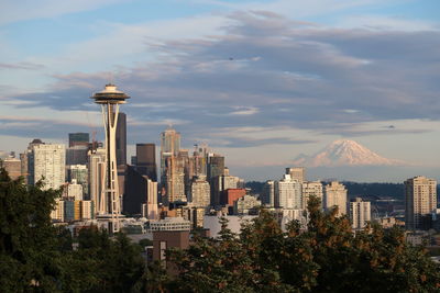 Seattle city skyline 