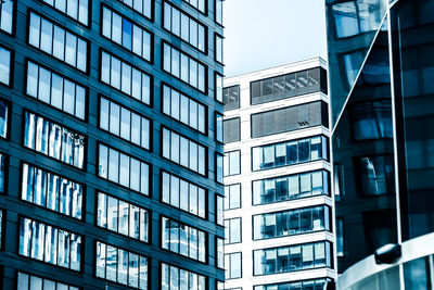 Low angle view of modern building