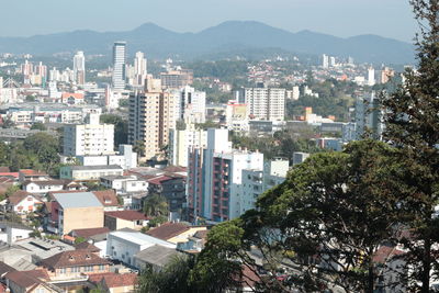 Cityscape against sky