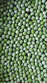 Detail shot of green peas