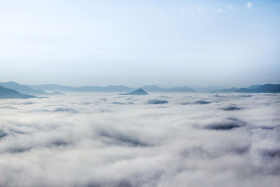 Scenic view of cloudscape against sky