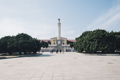 View of historical building against sky