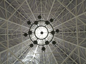 Low angle view of ceiling