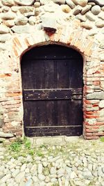 Entrance of old building