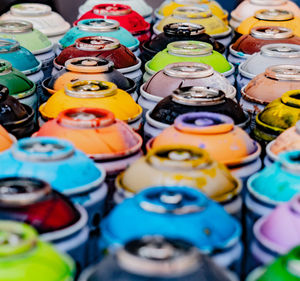 Close-up of toys for sale in market