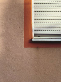 Close-up of window on wall