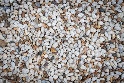 Full frame shot of pebbles